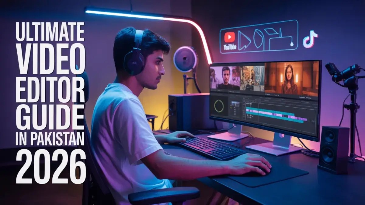 Complete Guide to Becoming a Video Editor in Pakistan (2026)