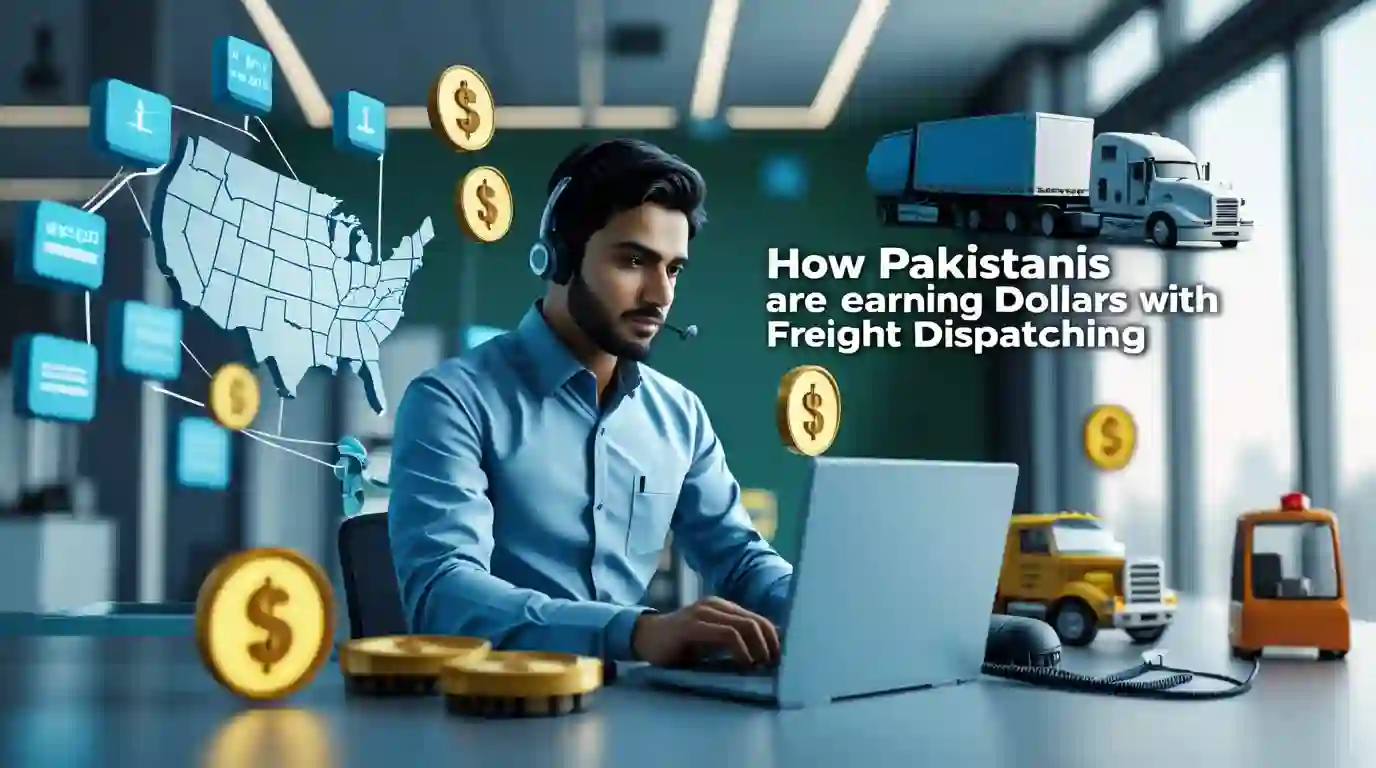 How Pakistanis Are Earning Dollars with Freight Dispatching