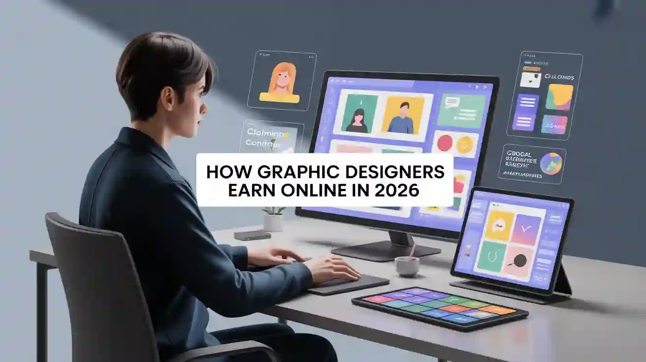 How Graphic Designers Earn Online in 2026: A Complete Guide to Building Your Creative Income