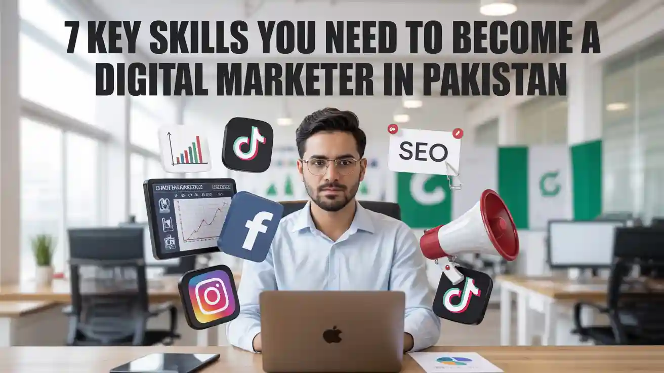 7 Key Skills You Need to Become a Digital Marketer in Pakistan