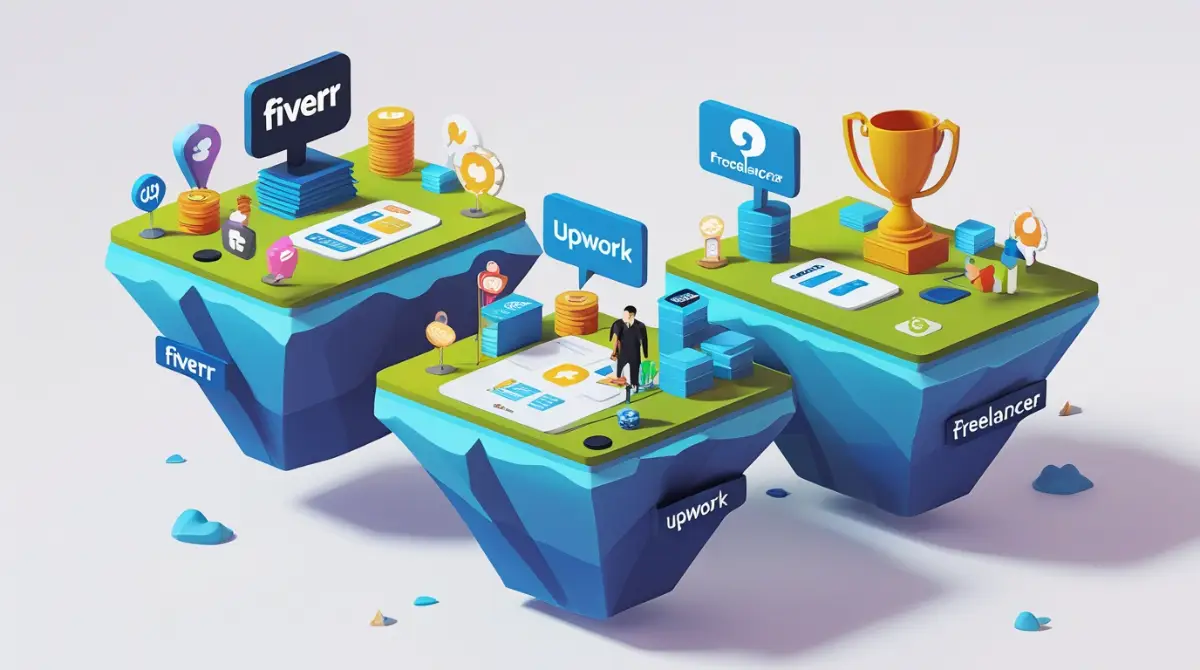 Freelancer vs Fiverr vs Upwork – Full Comparison (2026)